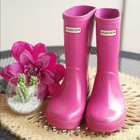 arcade pink hunter boots
